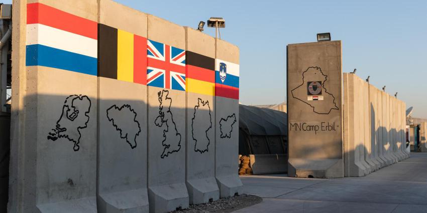 militaire basis in Erbil.