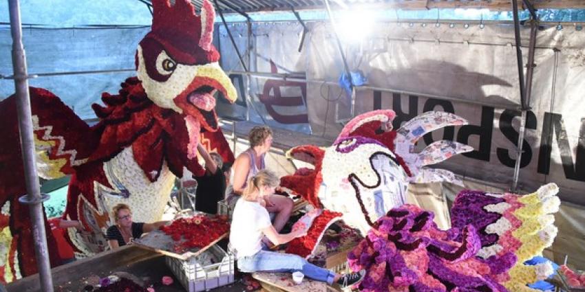 Veel voorbereiding Bloemencorso Leersum