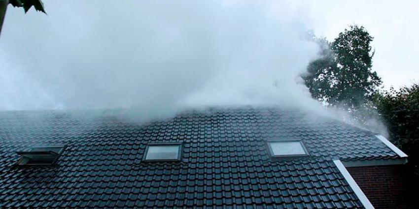 Uitslaande brand bij boerderij in Drouwen 