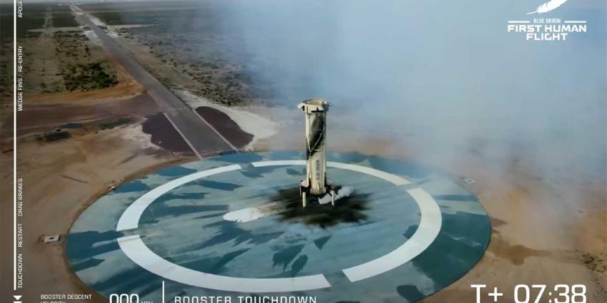booster-touchdown-bezos-new-shepard-ruimtereis