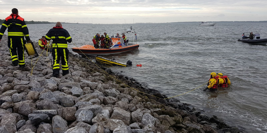 Onbeheerde boot in Hollands Diep gevonden