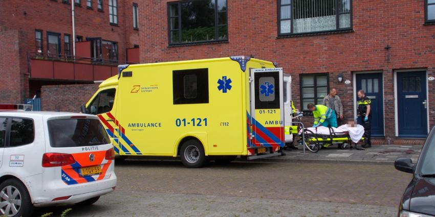  Gewonde man gevonden op Borgwal in Groningen