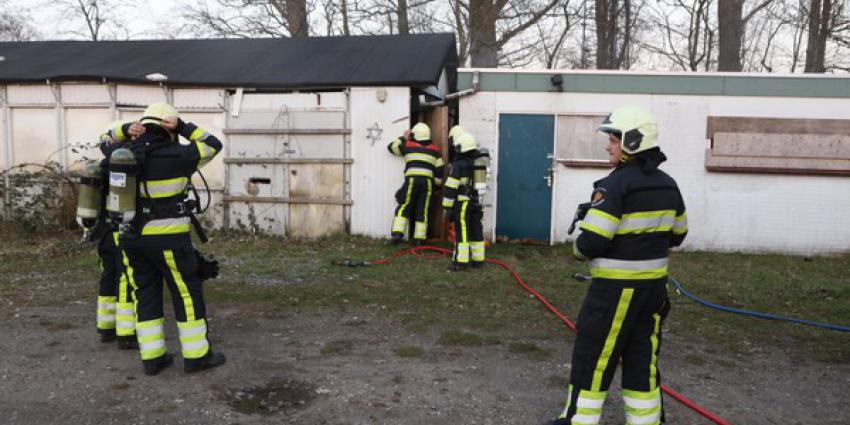 brandje, leegstaand bijgebouw, boxtel, schijndelseweg 