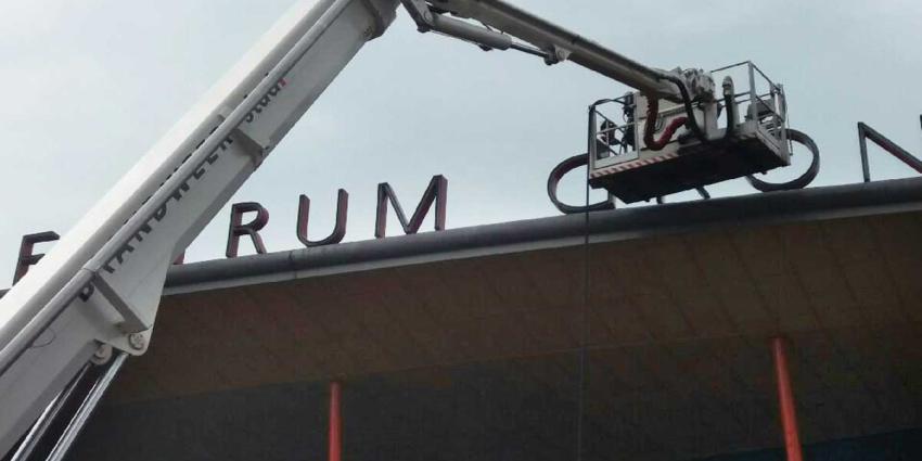 Brandje op dak UMCG