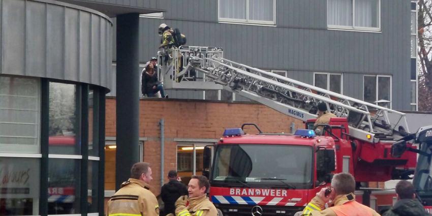 hotel ontruimd door grote brand