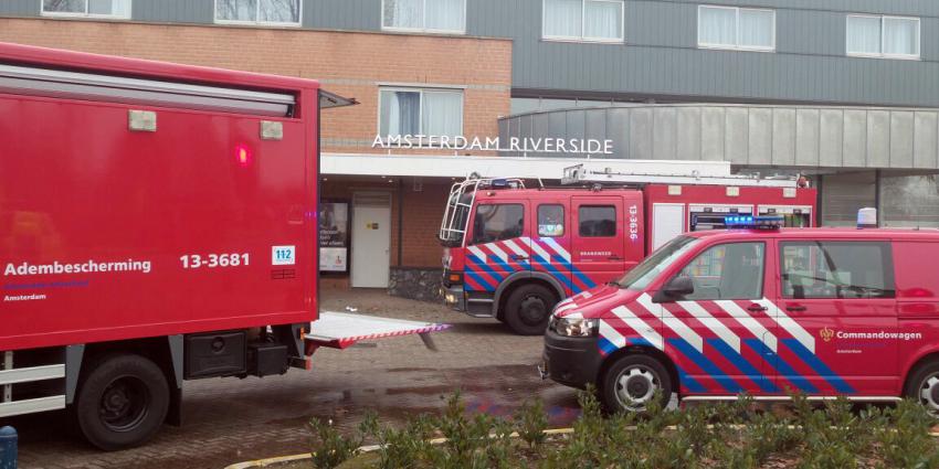 hotel ontruimd door grote brand