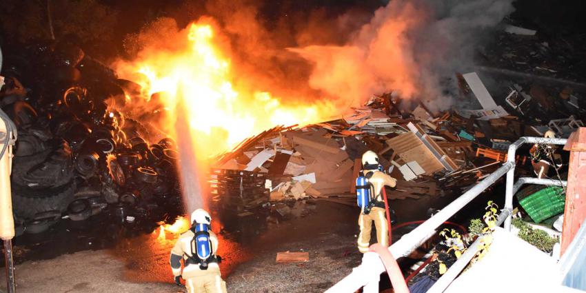 Rook grote brand Meppel zorgt voor overlast