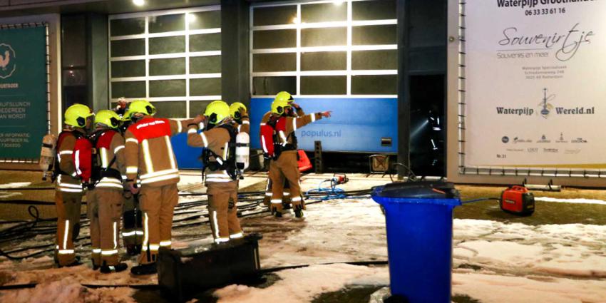 Brand in pand groothandel in waterpijpen