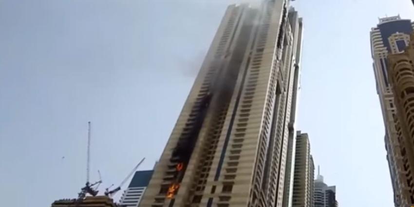 Opnieuw grote brand in wolkenkrabber Dubai