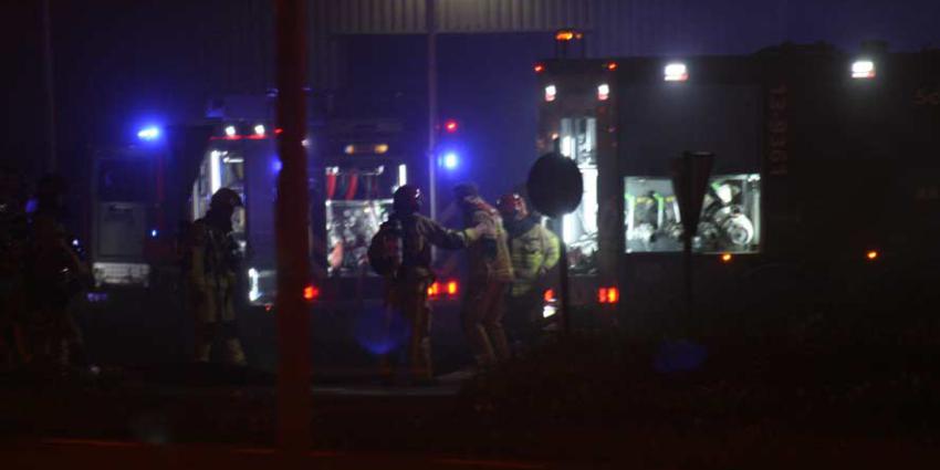 Zeer grote brand op bedrijventerrein De Kwakel