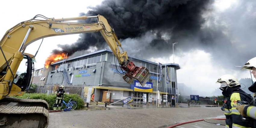 Foto van grote brand IJsselstein | Aneo Koning | www.fotokoning.nl