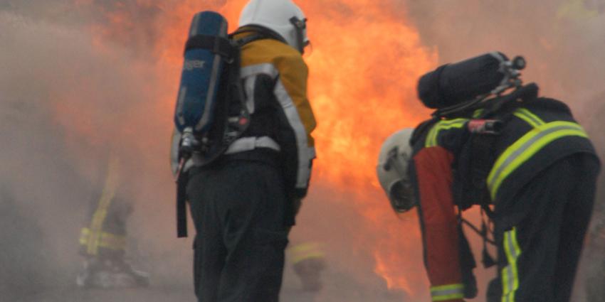 Auto in Heerlen ontploft