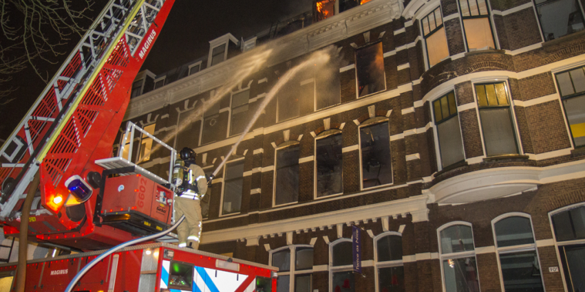 Grote brand Rotterdam verwoest woningen