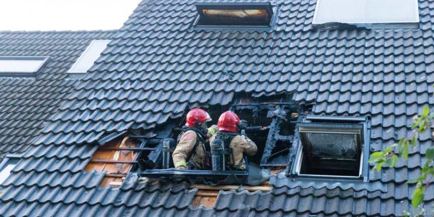 Uitslaande woningbrand in Groningen