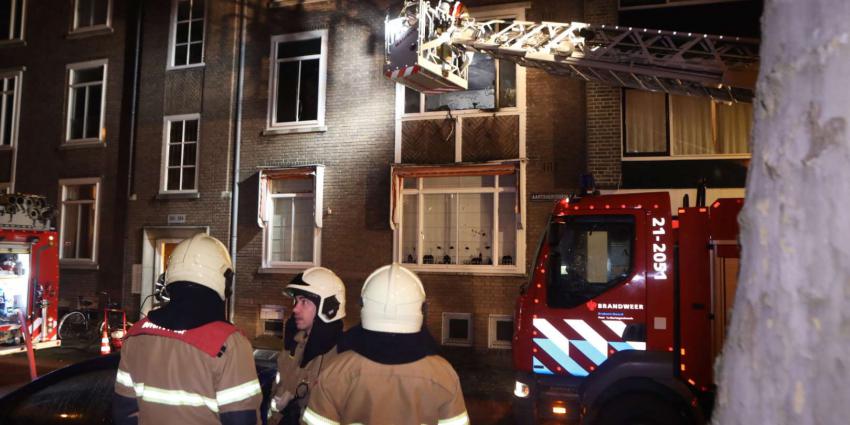 Woning in vlammen op tijdens oudejaarsavond in Den Bosch