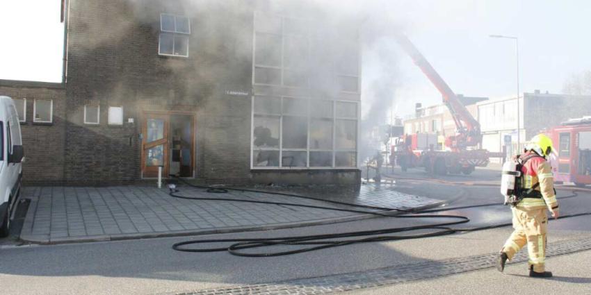Gewonde bij brand in Schiedam