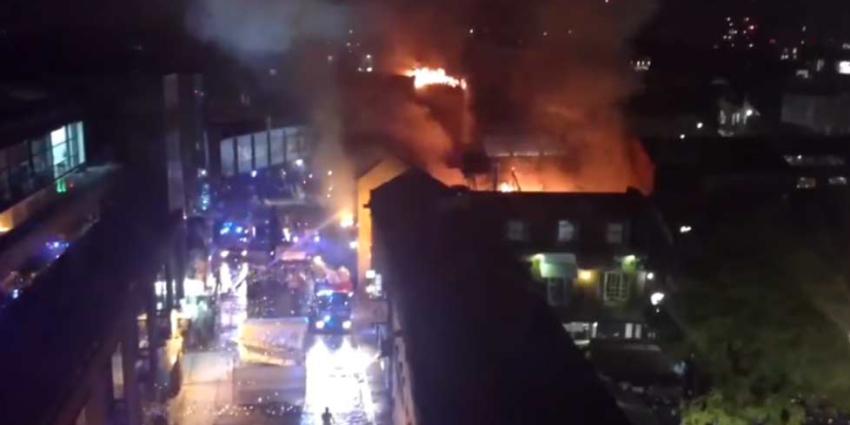 Opnieuw grote brand in Londen