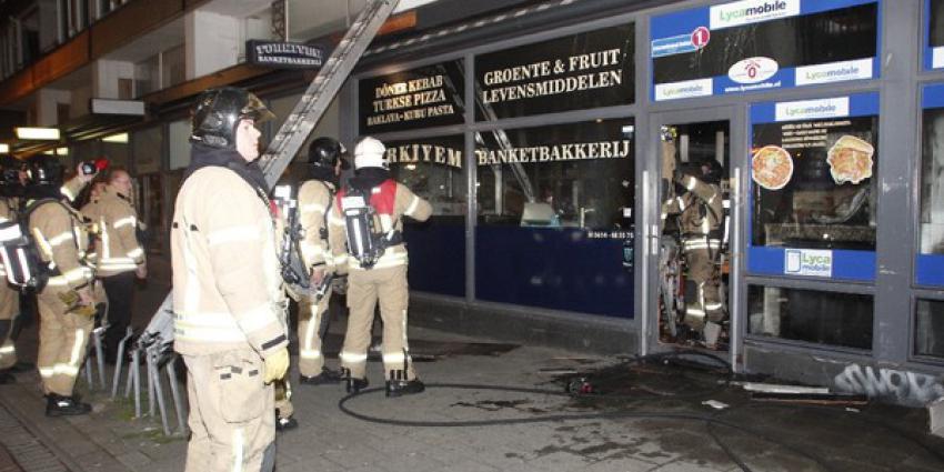 Brand in Turkse bakkerij