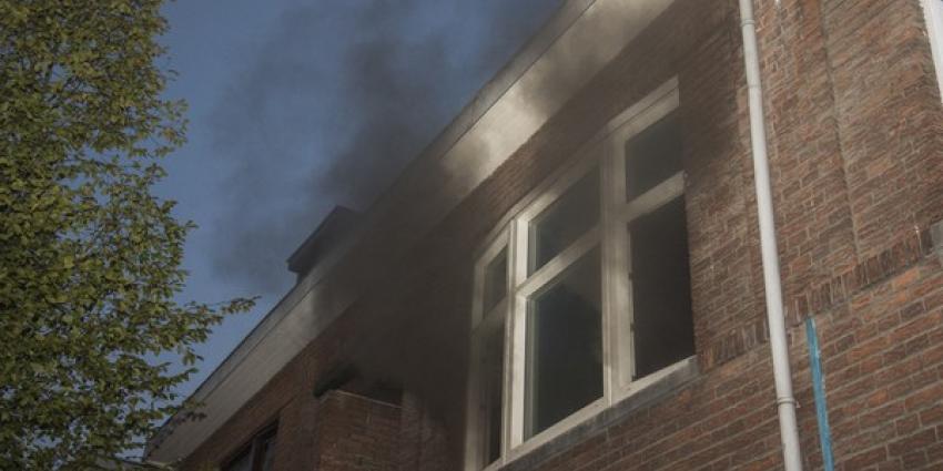 Gewonde bij brand in woning Schiedam 