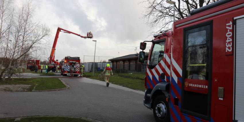 grote brand, complex, deltasport, vlaardingen 