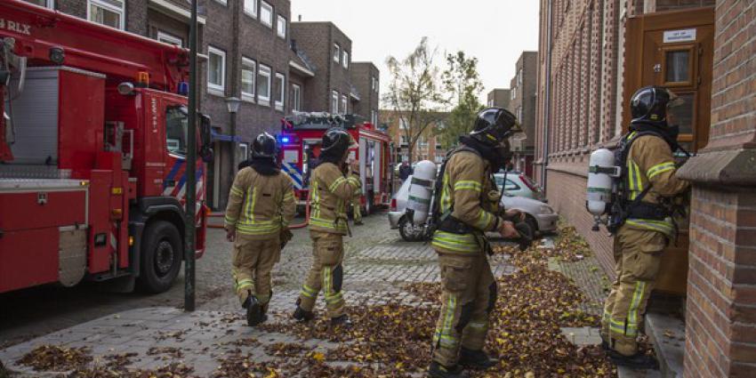 Lichtgewonden bij brand in gebouw voor begeleid wonen