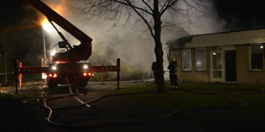 Brand op GGZ-terrein Assen 