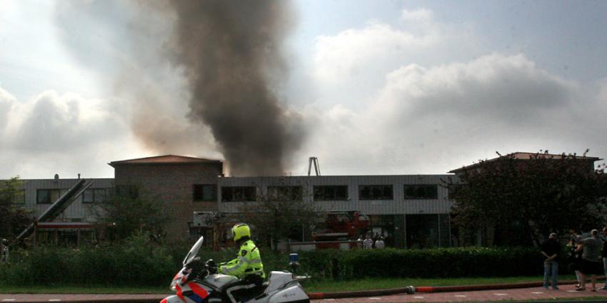 Grote brand op bedrijventerrein Uithoorn