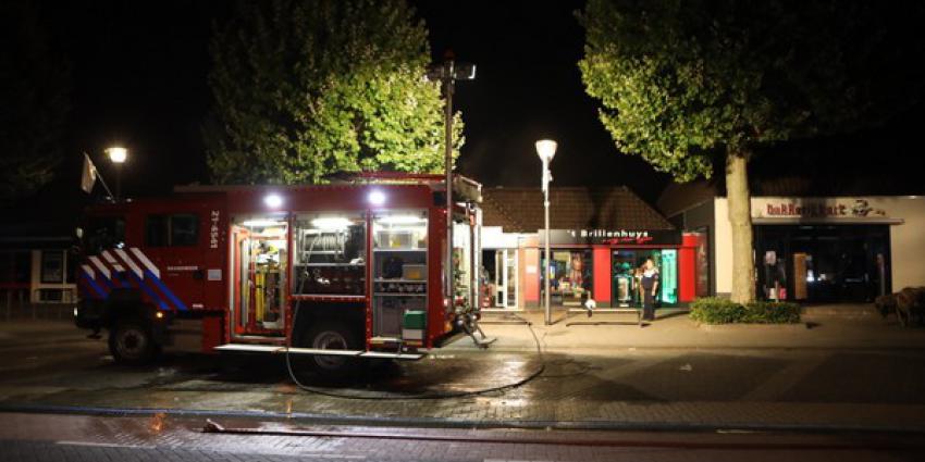 brand, lingeriezaak, drunen, rookontwikkeling