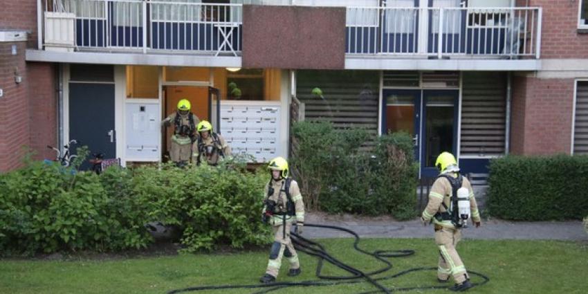Drie kinderen gewond bij woningbrand in Rotterdam-Zuid