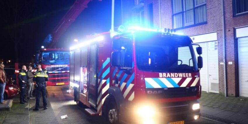 Vier personen gered bij middelbrand woning Schiedam 