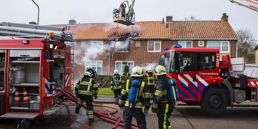 Uitslaande brand treft tussenwoning aan de Selissenwal in Boxtel