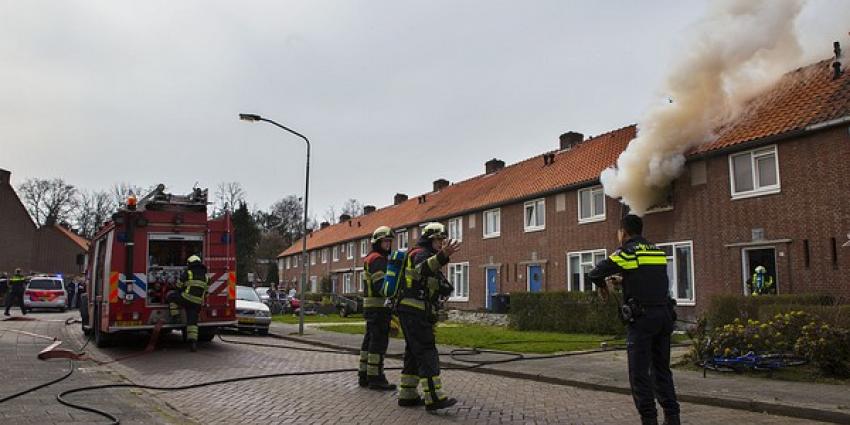 Uitslaande brand treft tussenwoning aan de Selissenwal in Boxtel