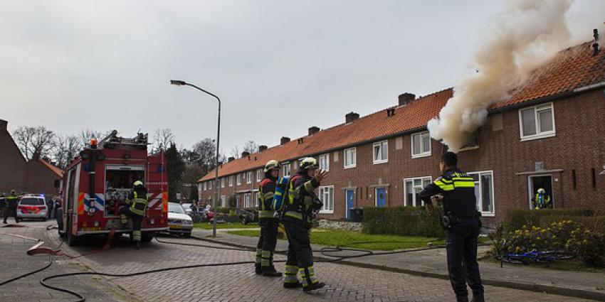 Uitslaande brand treft tussenwoning aan de Selissenwal in Boxtel