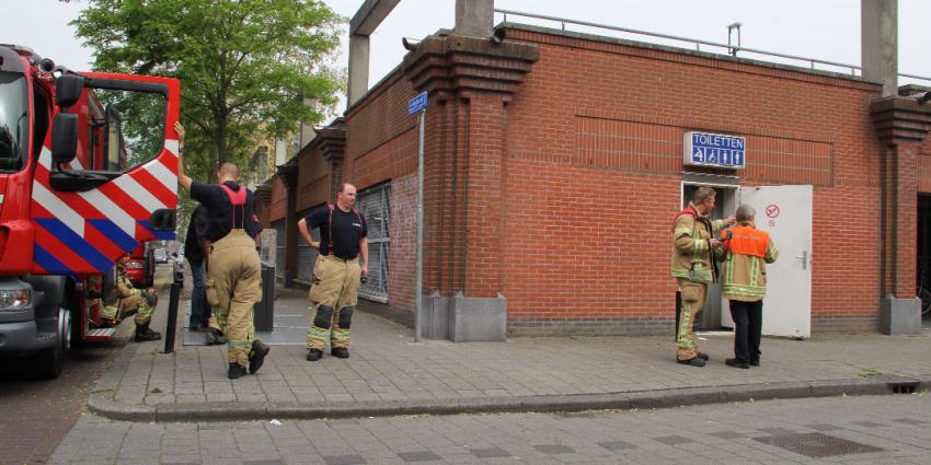 Auto lekt benzine in parkeergarage