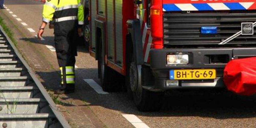 Foto van brandweerauto op snelweg | Archief Tom Louter | www.112brabantnieuws.nl