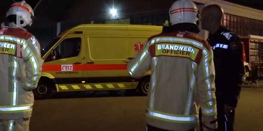 Rampenfase in Antwerpen afgekondigd om brand