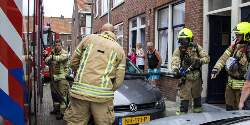 Brandje in woning Schiedam snel geblust