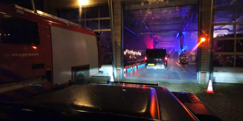 Brandweer Uithoorn had tijdelijke drive-thru