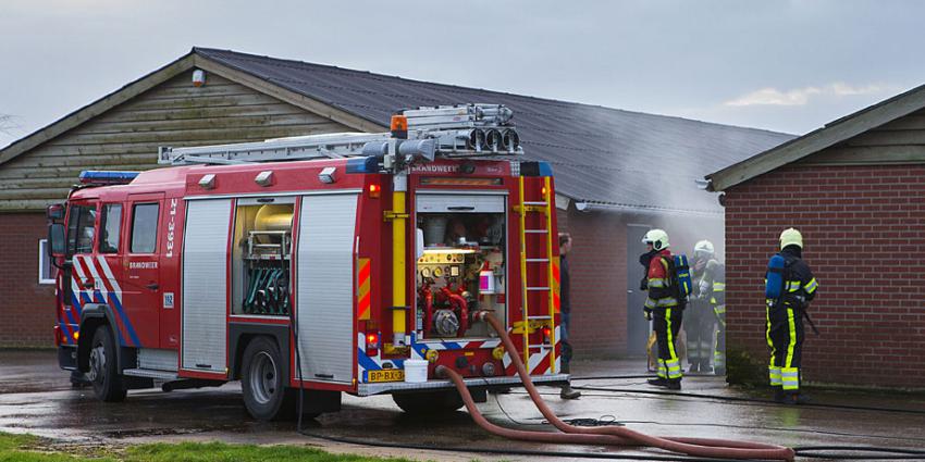 Brand varkensstal in Veghel snel onder controle