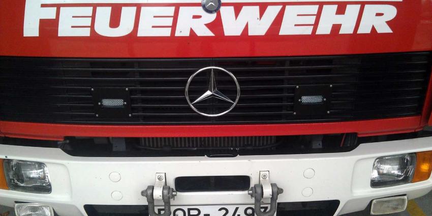 Twee brandweerlieden komen om op A2 in Duitsland