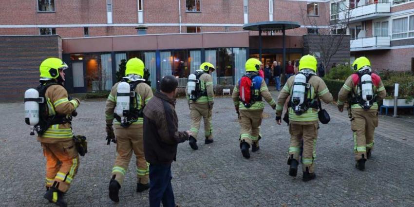 Evacuatie na brand in wooncomplex in Vlaardingen