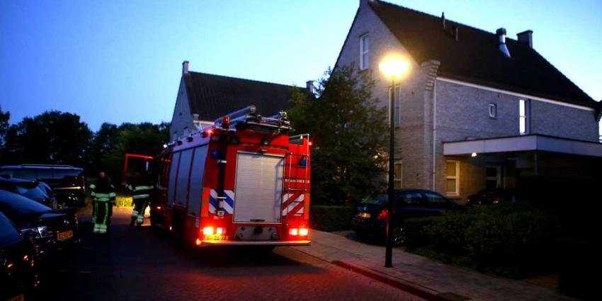 Gasfles voor terraskachel vliegt in de brand