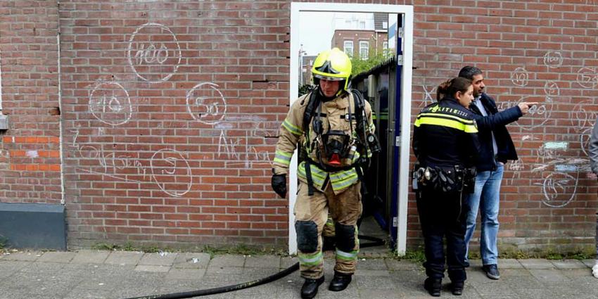 Uitslaande woningbrand blijkt brandende gasfles