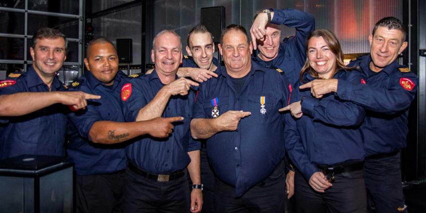 Koninklijke onderscheiding voor brandweerman Rob