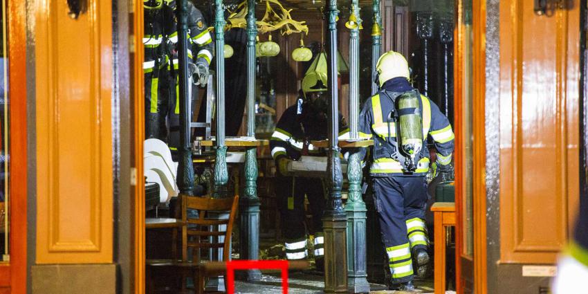 Veel schade na brand bij horecapand in Schijndel