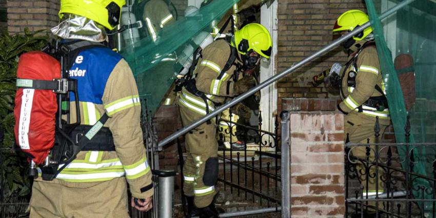Brand in kruipruimte woning Schiedam
