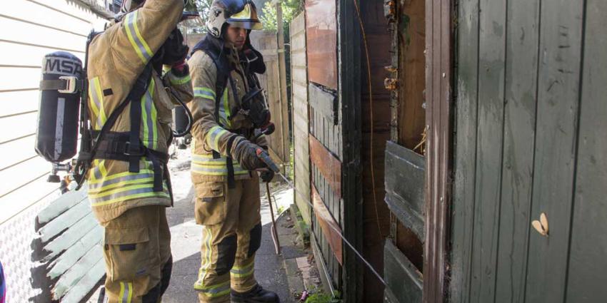 Buurman blust schuurbrand met tuinslang