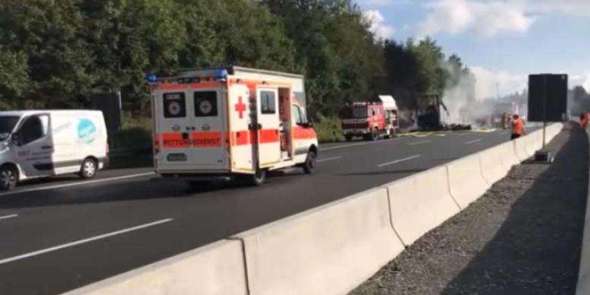 Drama bij ernstig busongeval in Duitsland