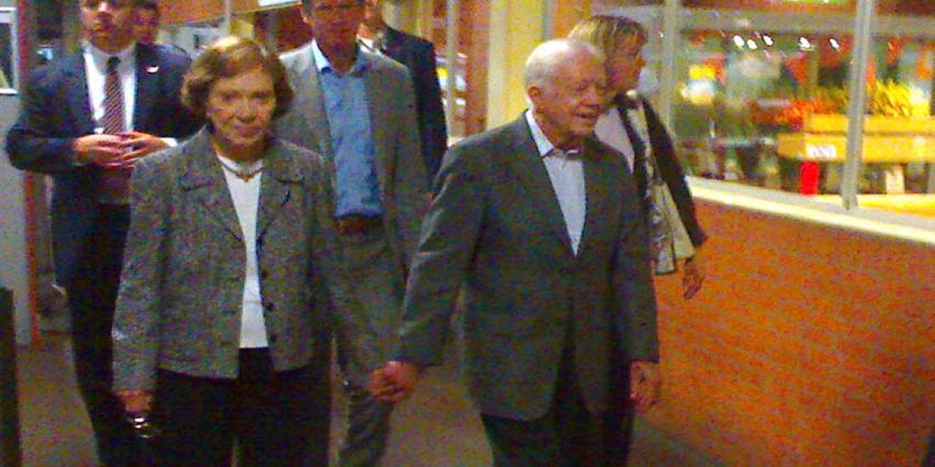 Oud VS-president Jimmy Carter vrij van kanker