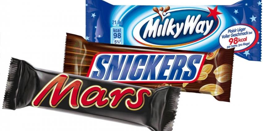 Mars roept chocoladerepen terug